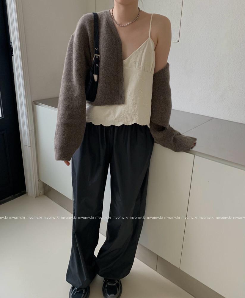 리본 뷔스티에 탑 2col