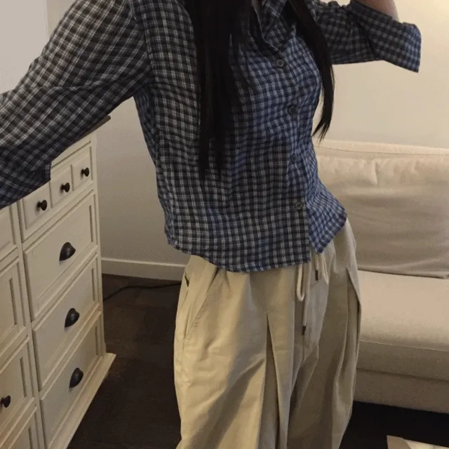 geek chic summer check shirt ☘