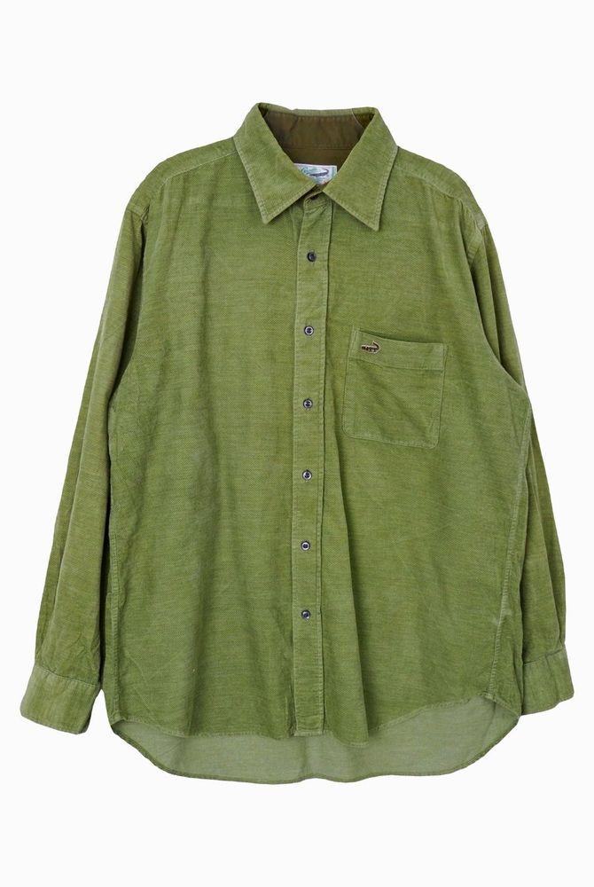 (70%세일)#CROCODILE 크로커다일 코튼 100% 코듀로이 셔츠 - Men