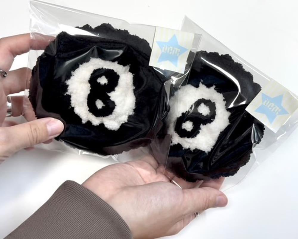 [유앤엠 스튜디오] 핸드메이드 에잇볼 뜨개 티코스터 컵받침