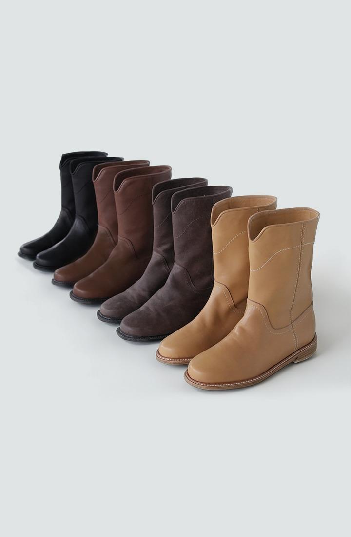 Aangcy Cowhide Boots (4color)