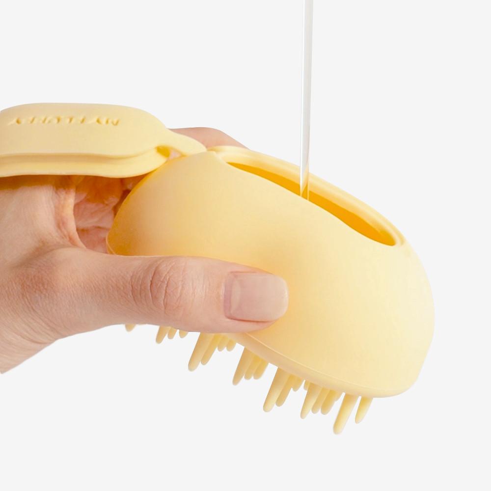 [예약배송] 마이플러피 강아지브러쉬 고양이 목욕 죽은털제거 플러피케어 버블러