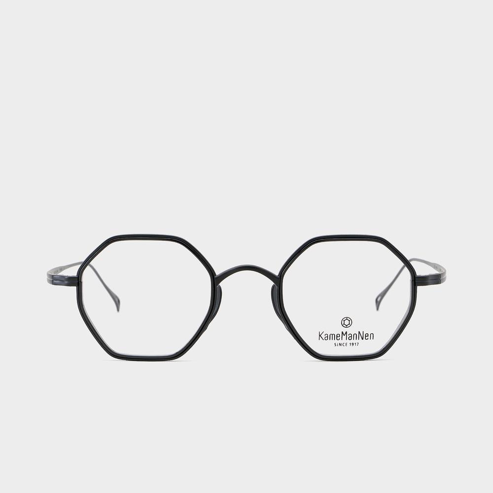 가메만넨 안경 KMN1232 MBK BK 45사이즈 KAME MANNEN
