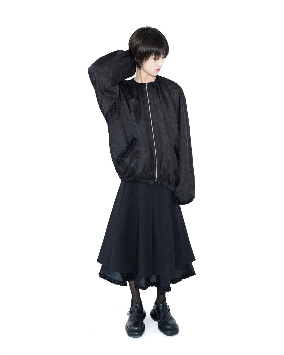 jacquard frill blouson (9/3 pm12:00 open, 9/26 순차 출고 예정)