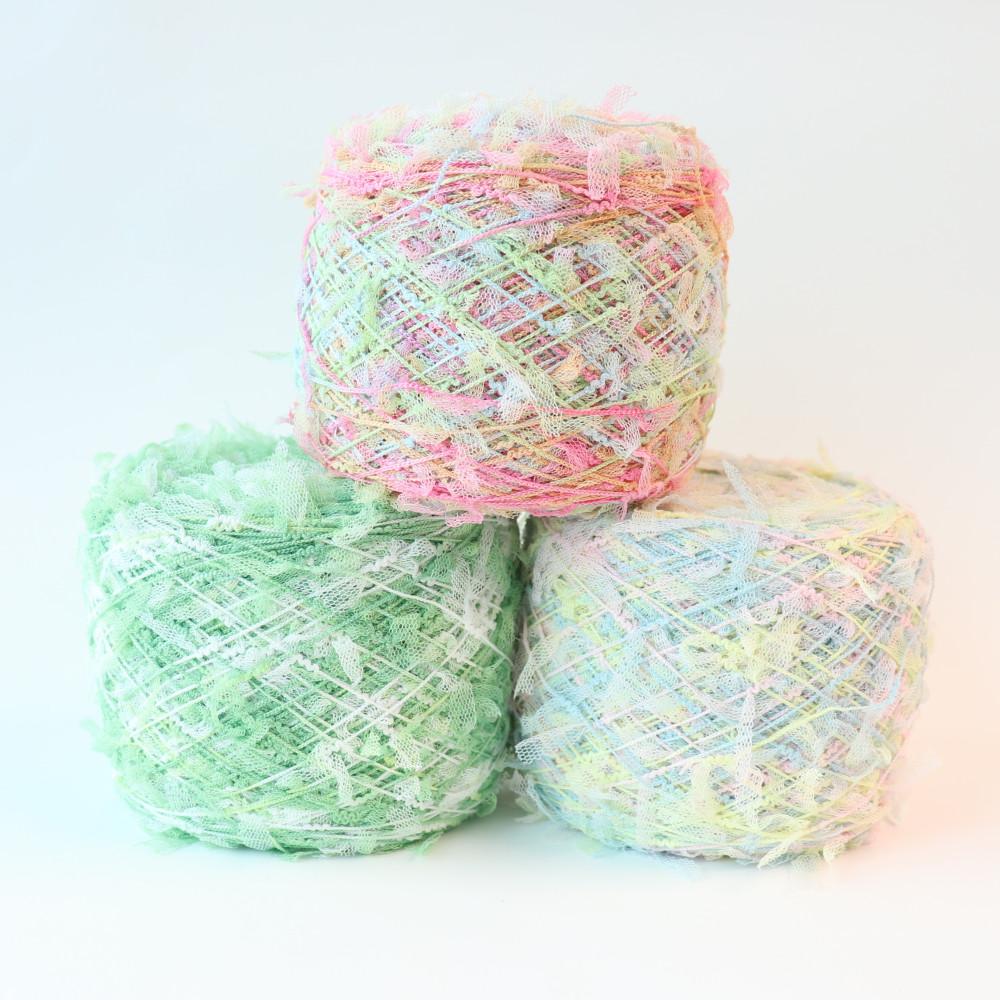 나비실 날염실 혼합실 250g 뜨개실 코바늘실 가방뜨기