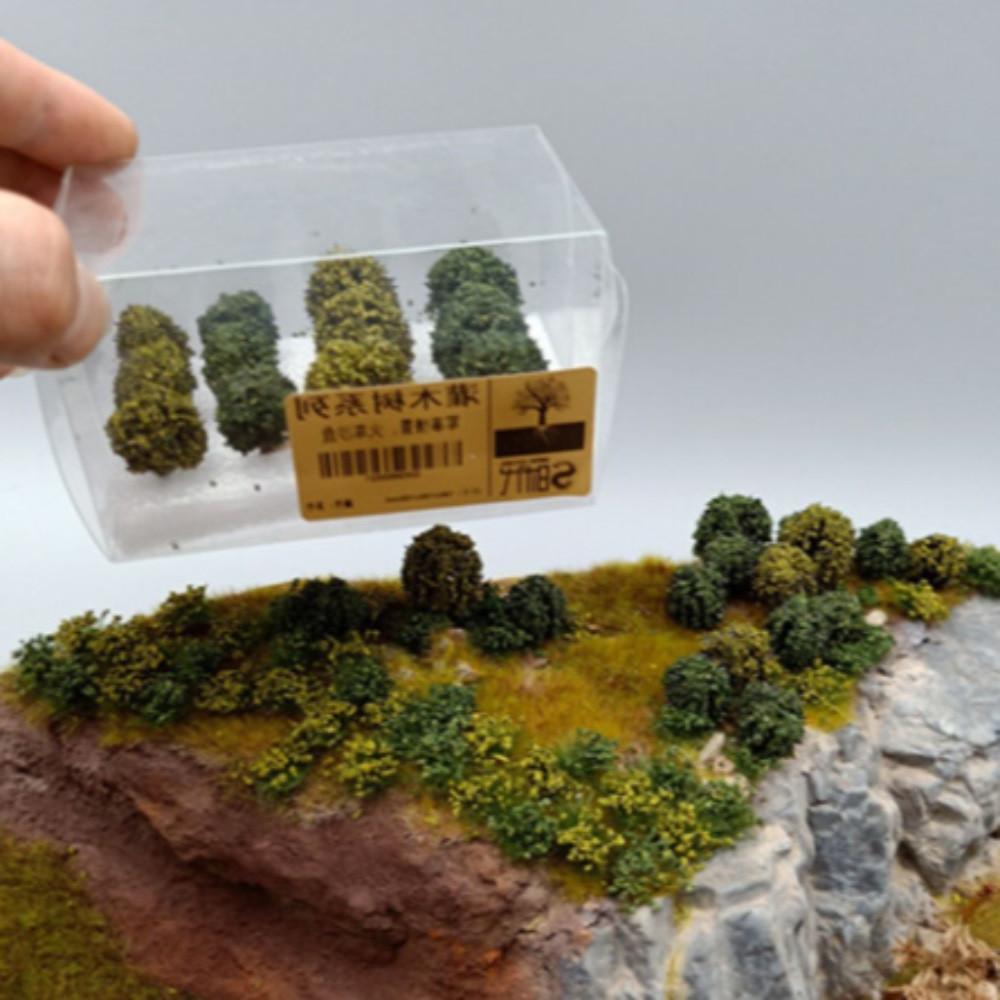 나무 미니어처모형 장식 디오라마 12개입 정원 만들기 꾸미기