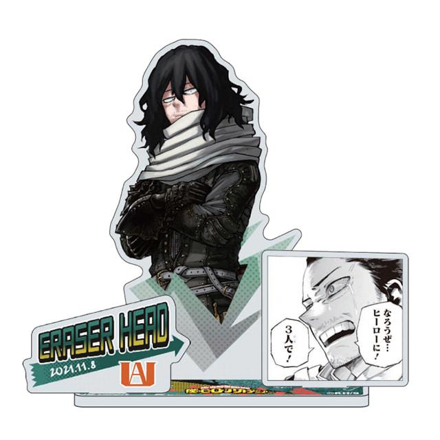 슈에이샤 점프샵 명장면 디오라마 아크릴 스탠드 2021 나의 히어로 아카데미아 히로아카 굿즈 이레이저 헤드 아이자와 쇼타