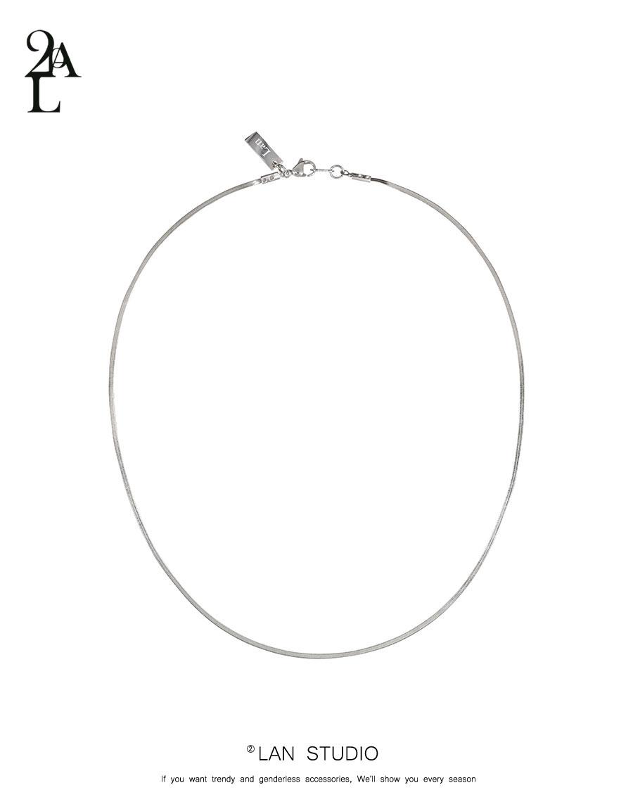 [LAN ARCHIVE] Flat Snake Chain Necklace