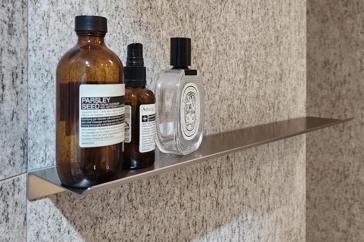 스테인레스 일자선반 욕실 벽선반