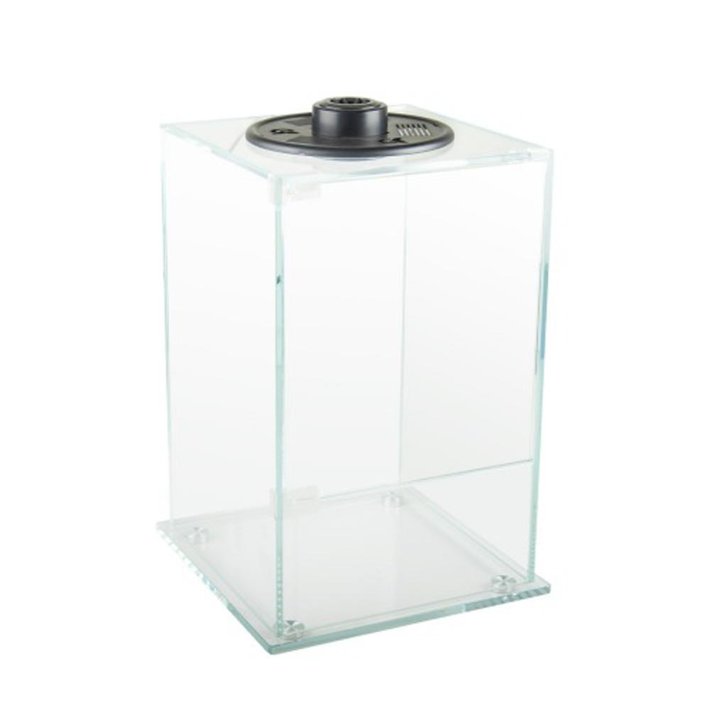 테라리움 22x22x40 유리 조명 일체형 퓨어팟 유리온실 세트 FT220-D