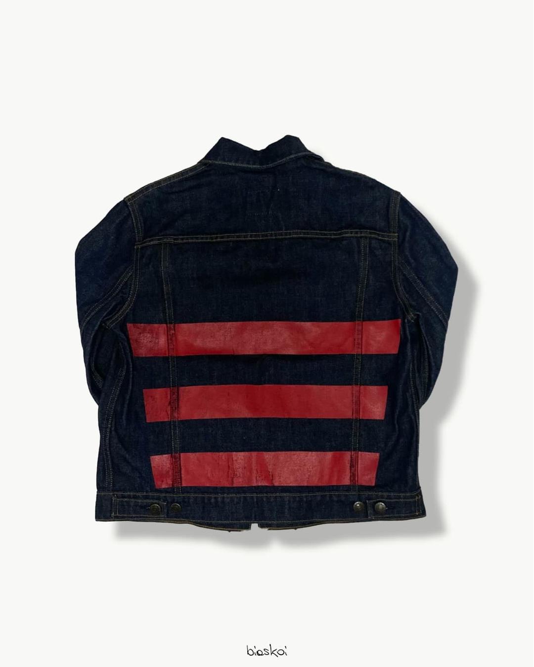 18ss헬무트랭 1997 리에디션 스트라이프 데님 자켓 | 후루츠패밀리