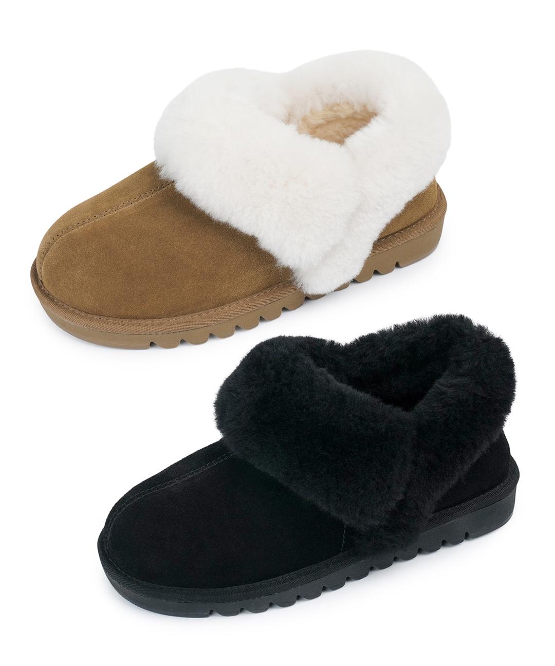 베어파우 베어파우(BEARPAW) CAROLINE 2WAY 슬립온 (womens) 2종 택1