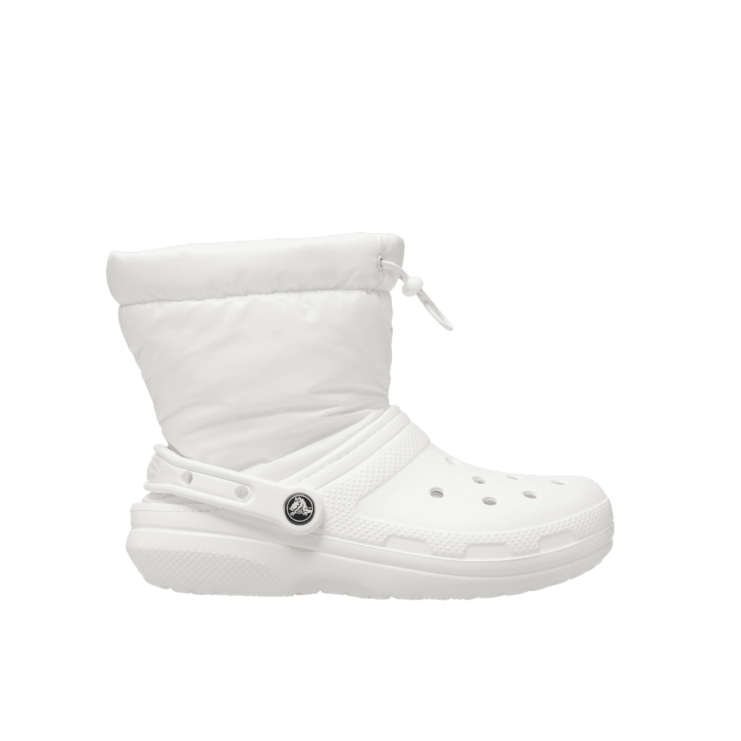 Crocs Classic Lined Neo Puff Boot White