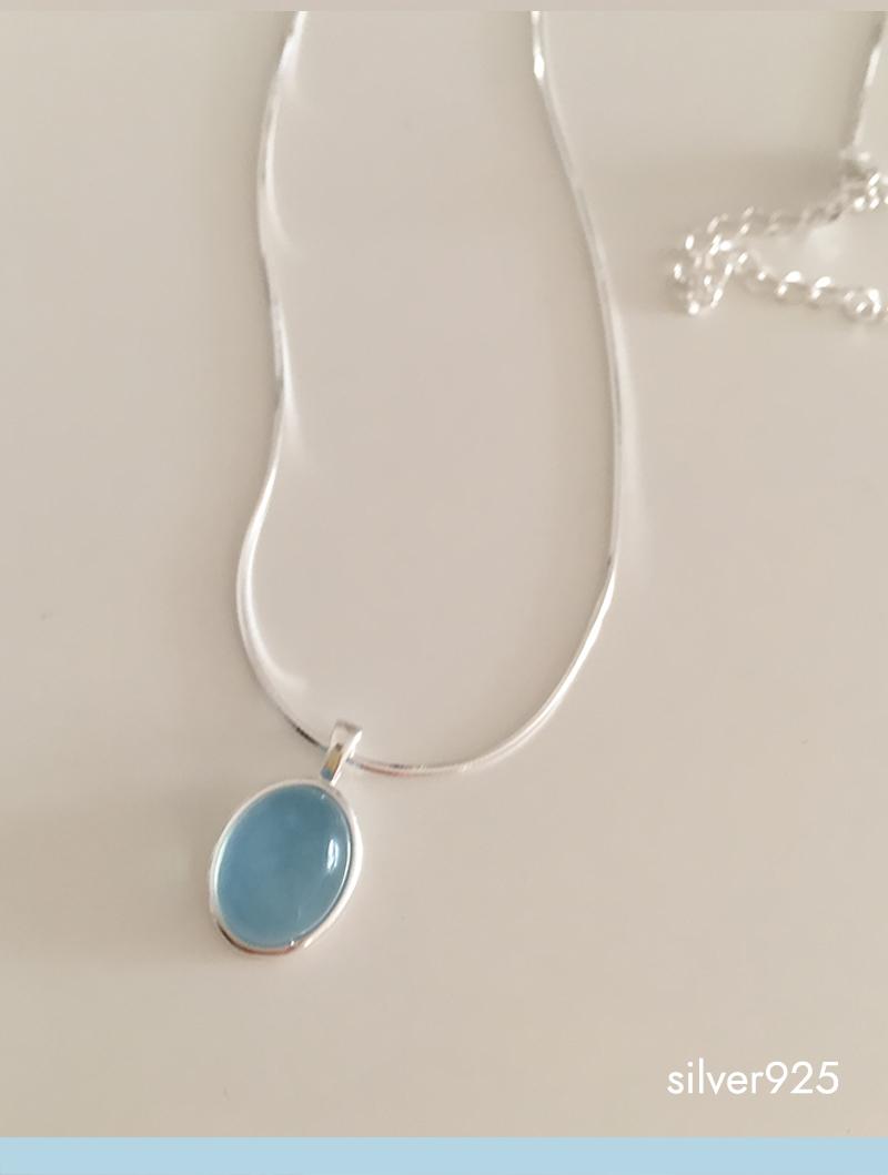marine necklace (silver925)