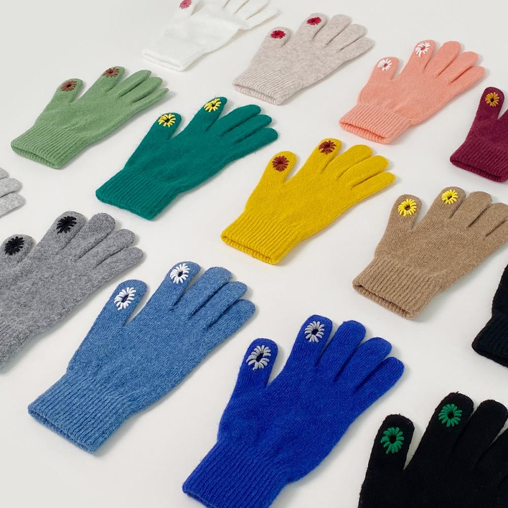 [선물포장가능] 미민 투홀 터치 장갑