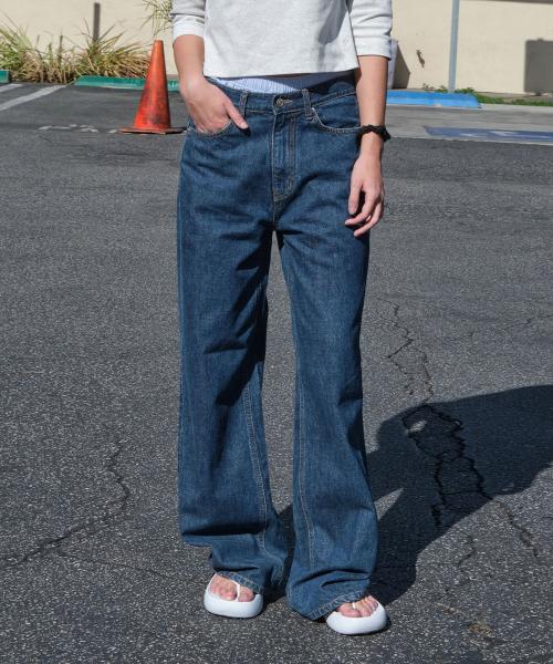 WIDE-LEG JEANS_DARK BLUE_LC251PT24DU
