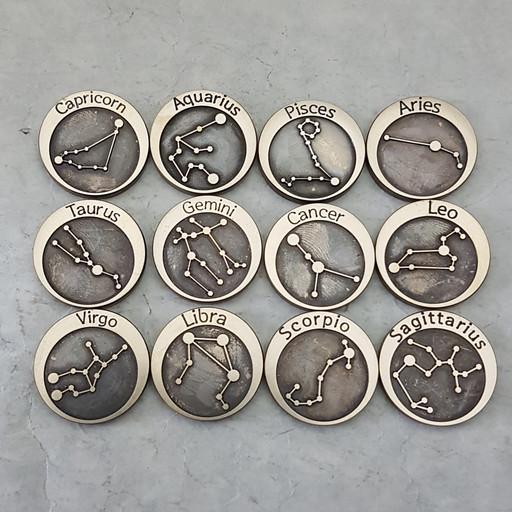 방짜유기 별자리 zodiac  골프 볼마커 주문제작