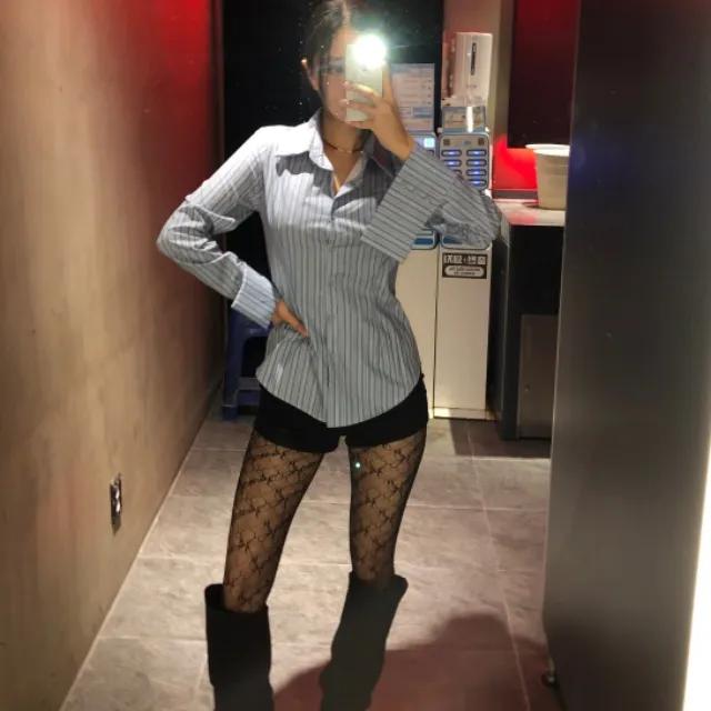 blue check shirts