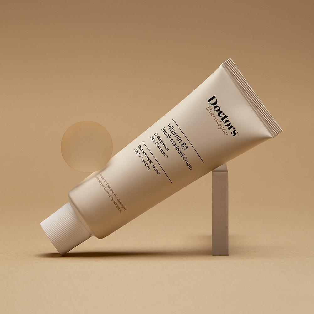 닥터스 비타민B5 리페어 마데셀 크림 피부장벽 진정 시카 저자극 판테놀크림 70ml