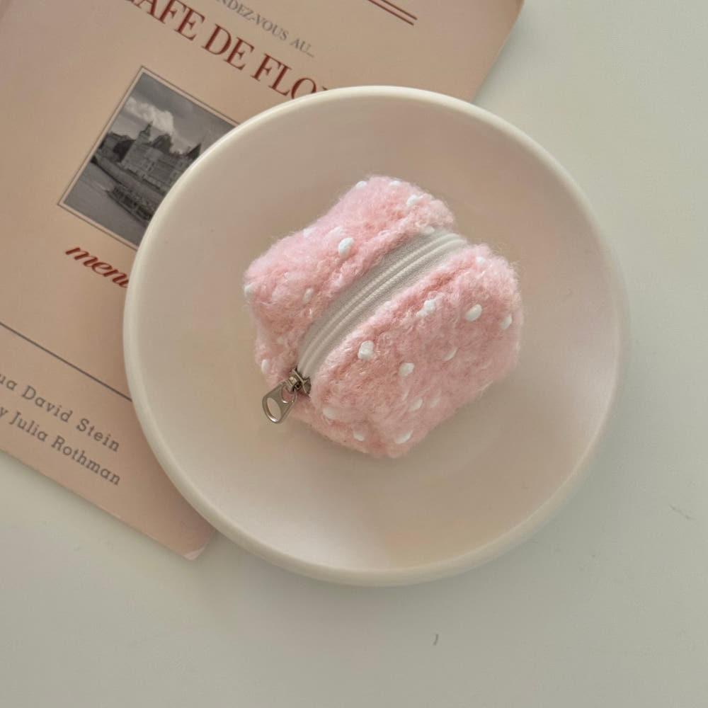 아비오에 핑크뽀글이 에어팟케이스제작 무선이어폰케이스