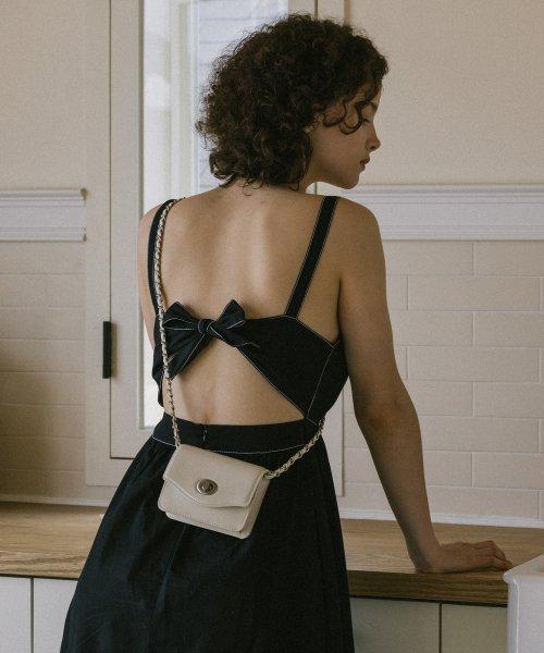 미뇽 마이크로 백 Mignon Micro Bag - 크림 베이지