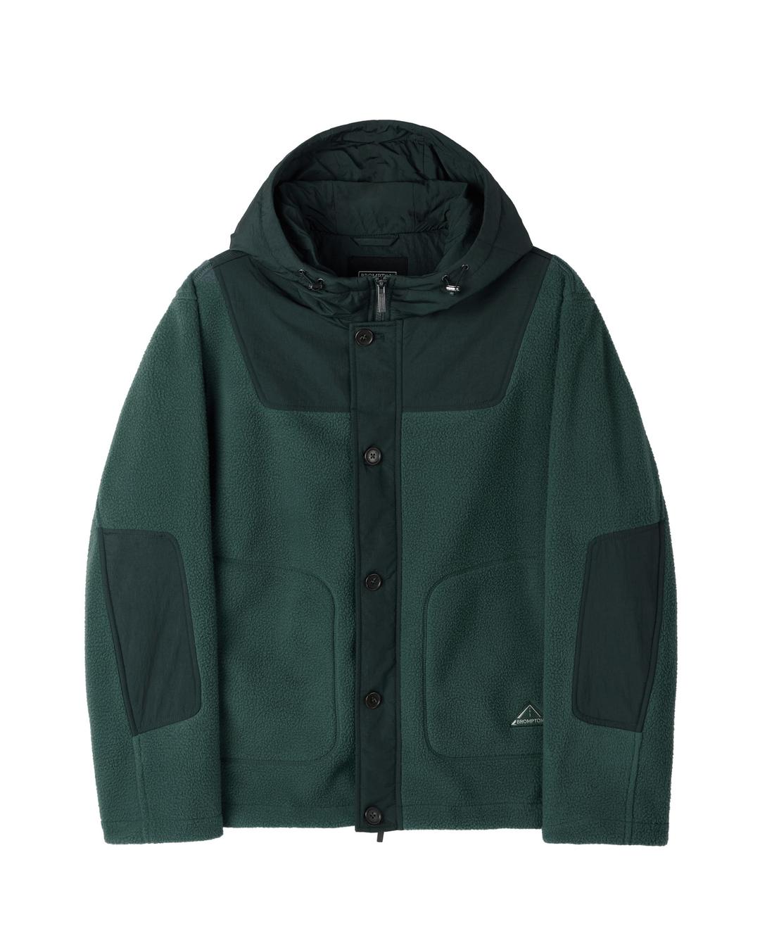 FLEECE JUMPER - TEAL GREEN