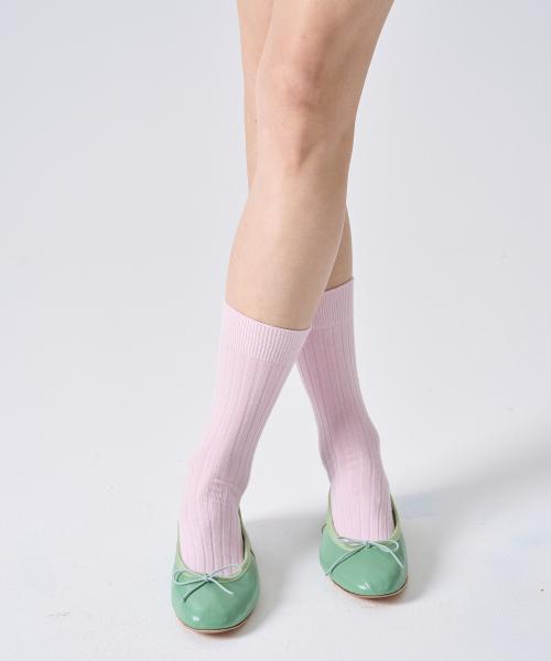 레더 플랫 _ 민트칼라