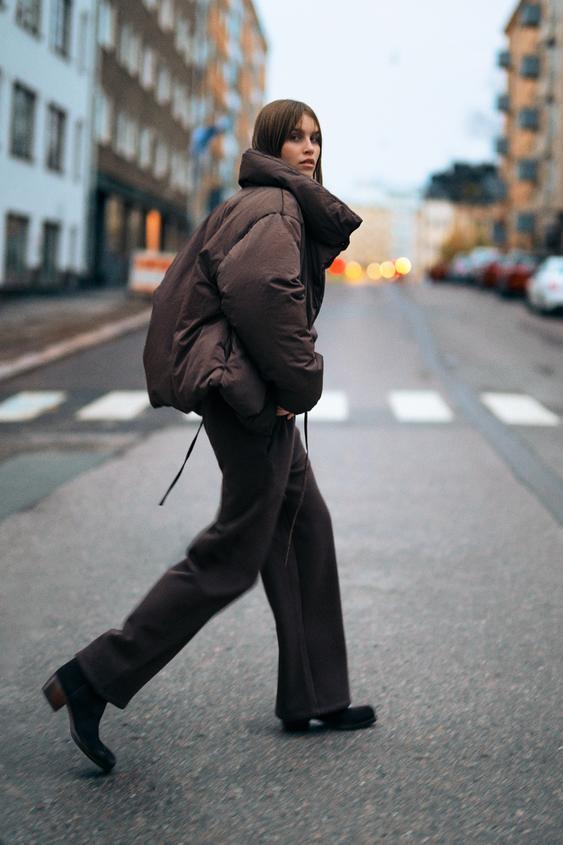 WATER AND WIND PROTECTION 숏 패딩 아노락