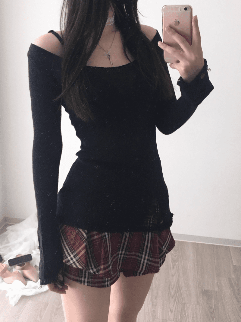 seethrough soft knit