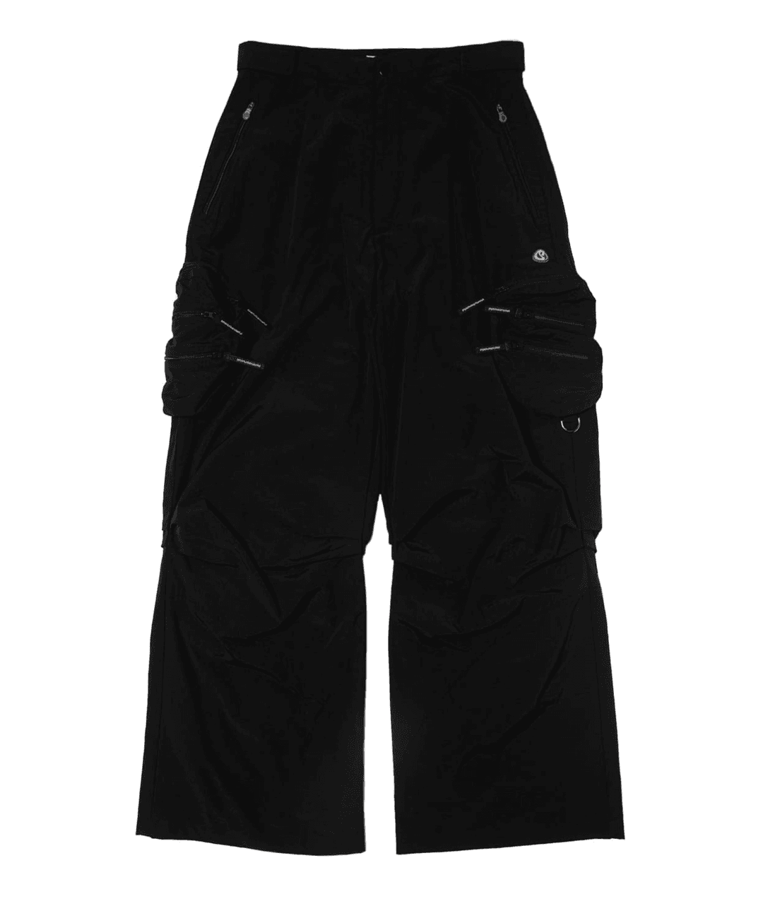 CIRCLE POCKET PANTS BLACK