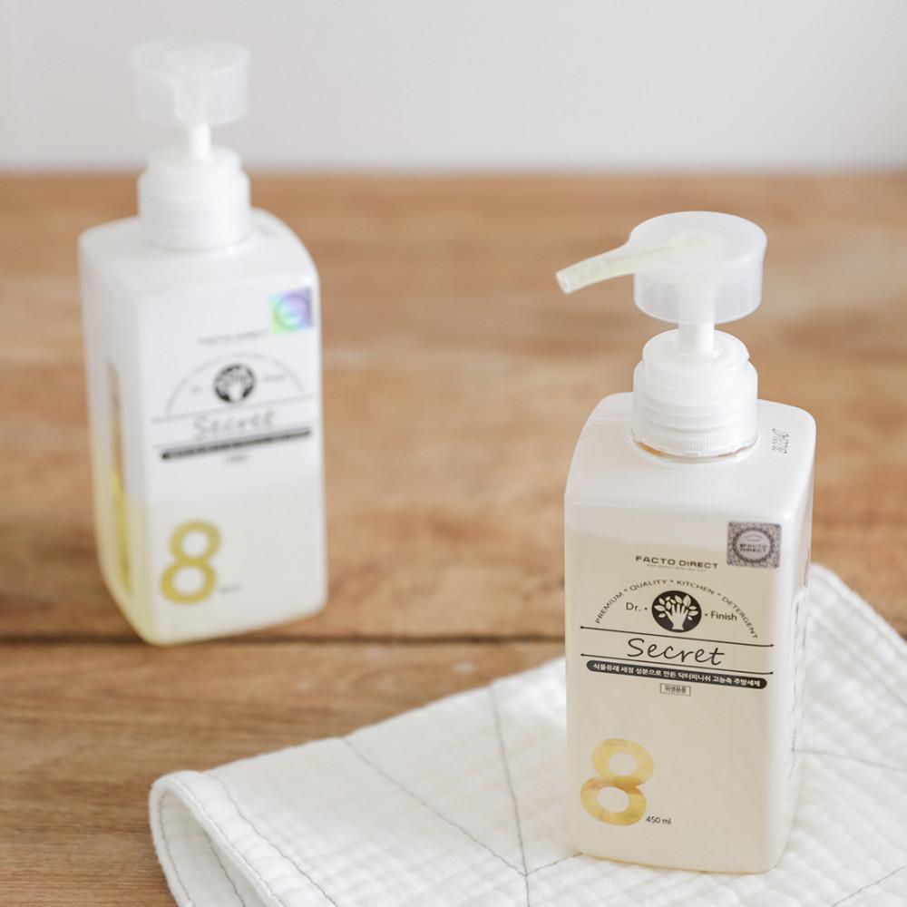 닥터피니쉬(6개세트) 4배고농축 시크릿 주방세제 450ml