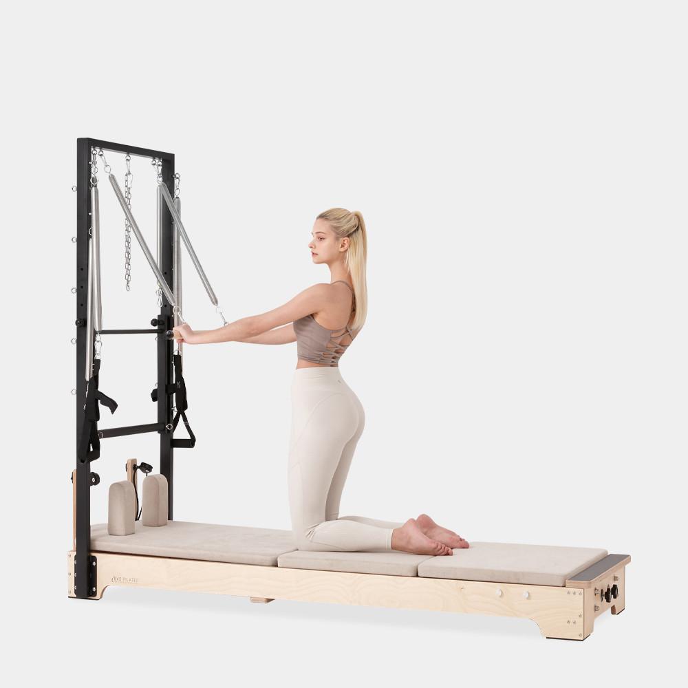 이브 국내자체제작 l 가정용 콤비리포머 홈필라테스기구 우드Type