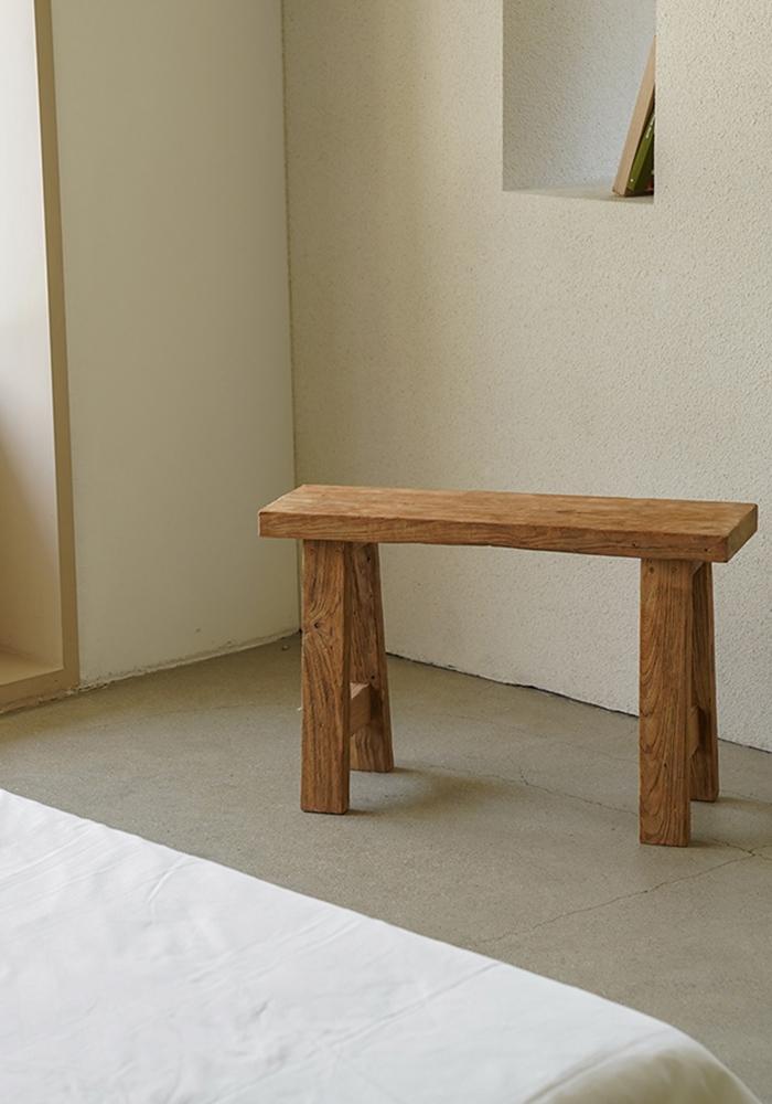 티크 고재 벤치 (M)