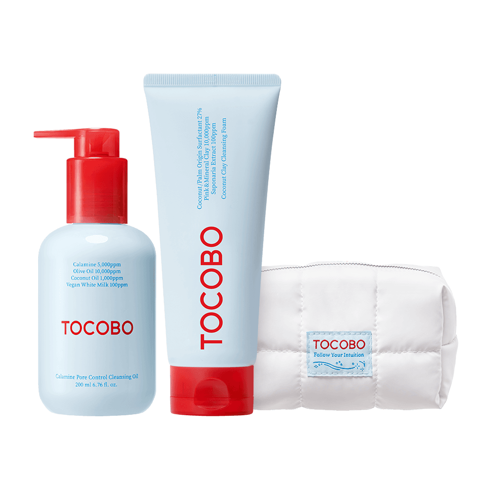 포어 클렌징 오일 & 폼 듀오 세트