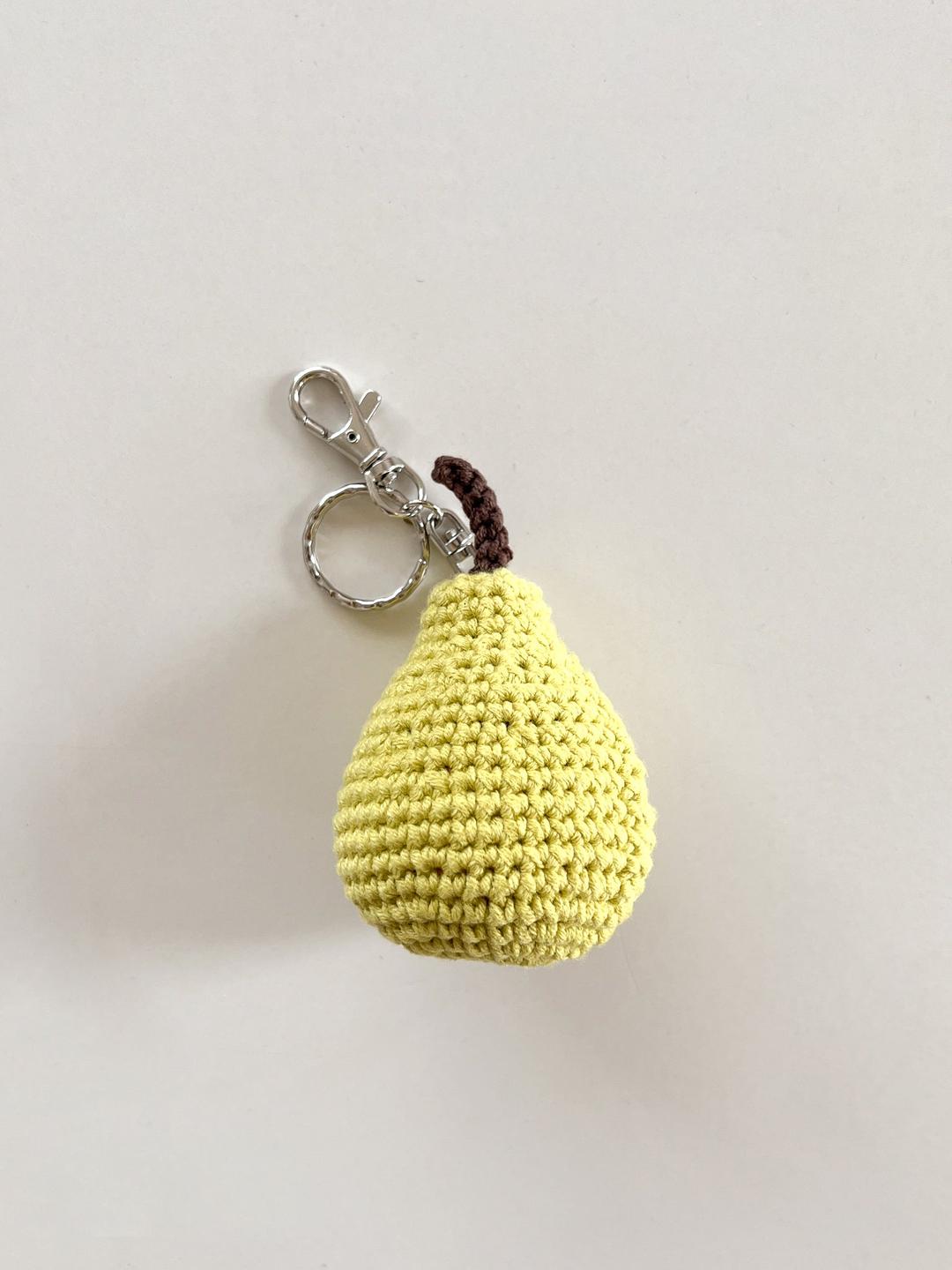 [PDF 도안] 서양배&카카오 키링 (동영상)