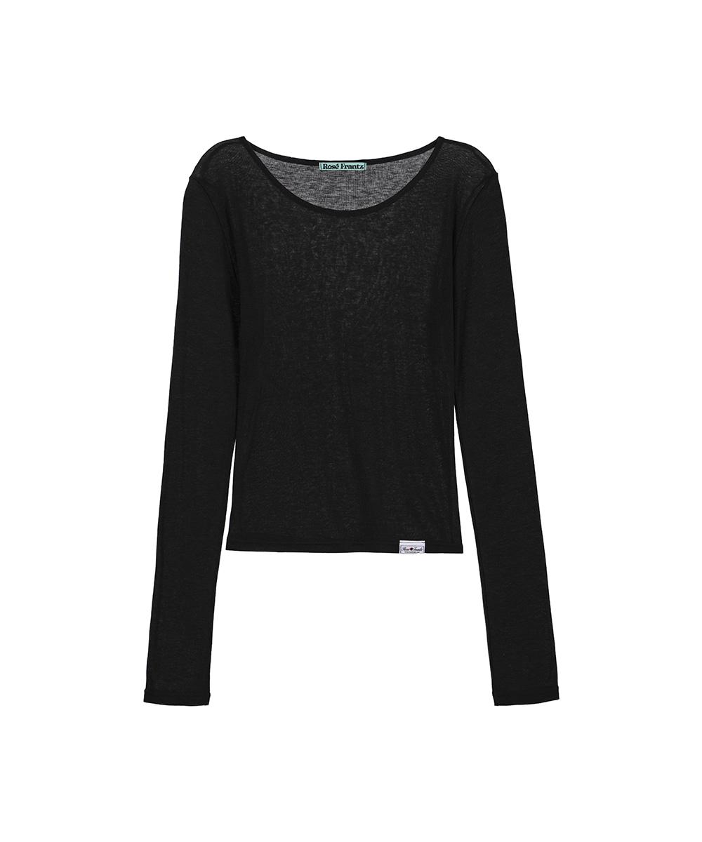 Essential Layered Long Sleeve [Black]