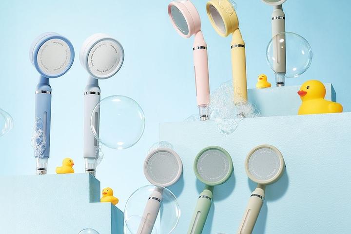 [보상제] 국내생산 간편설치 원터치 필터샤워기+PVC 호스(1.5M/2M)