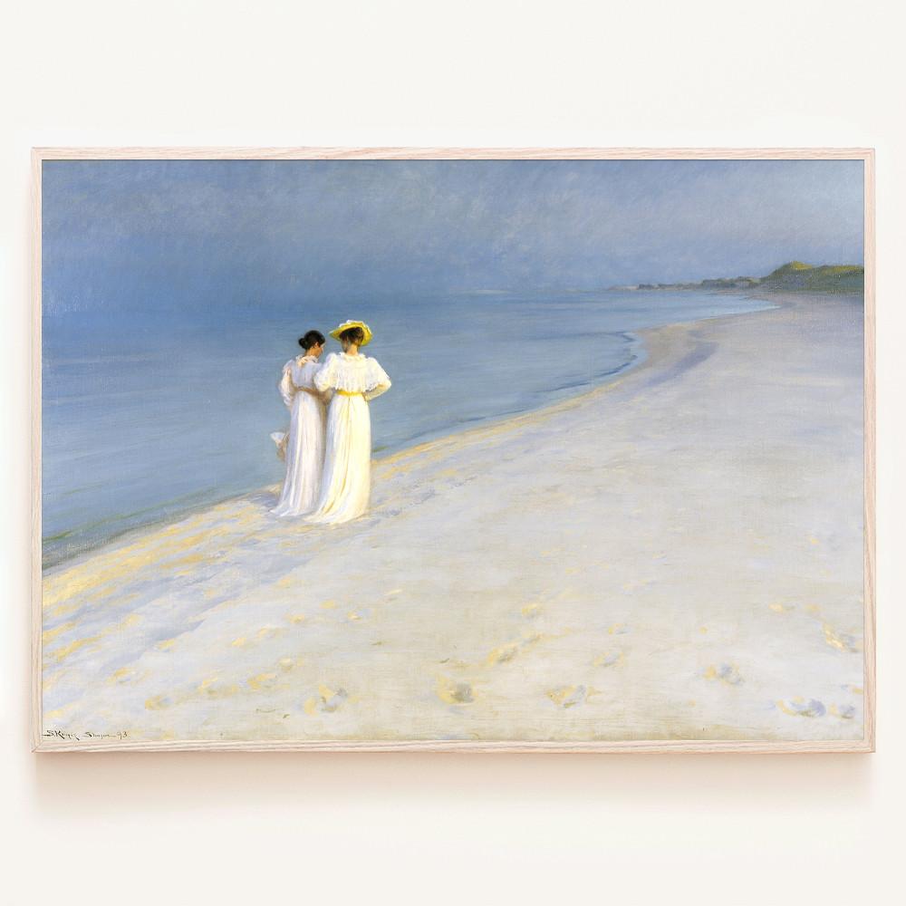 페데르 세베린 크뢰위에르 - 스카겐의 여름 오후