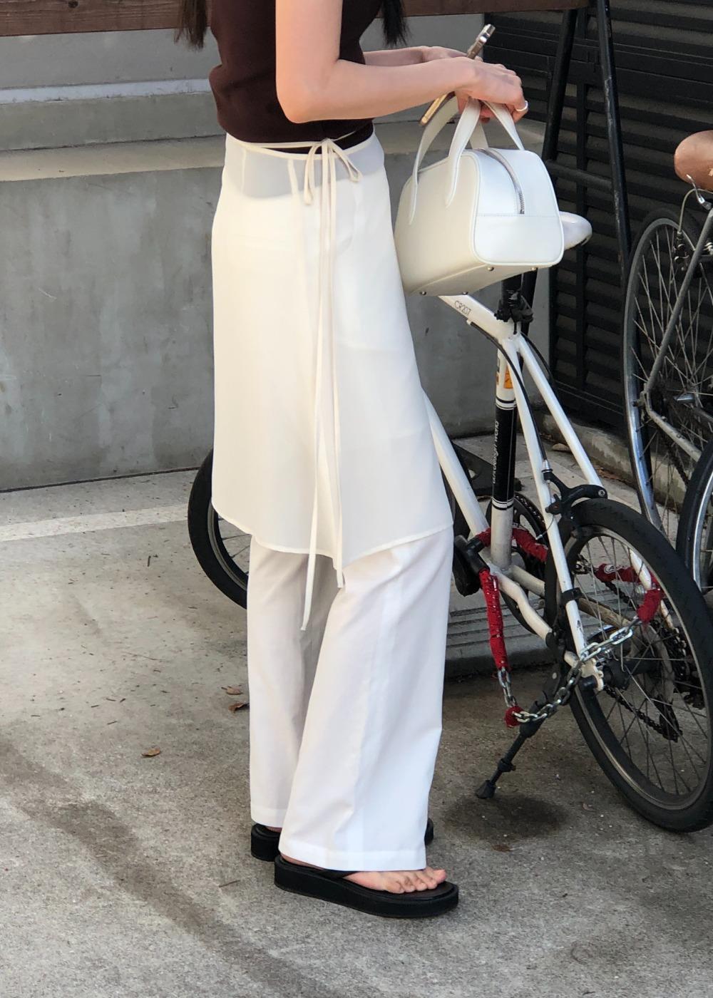 [2nd] Chiffon layered Skirt - 2 Colors