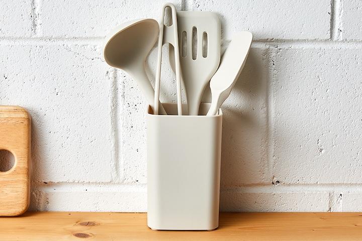 WOW 가장 많이쓰는 실리콘 툴 5P 세트 홀더 포함 그레이