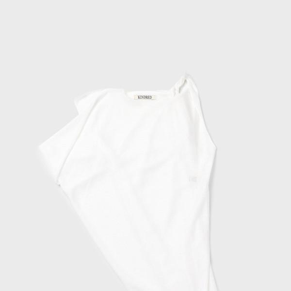 Knotted T-Shirt - white