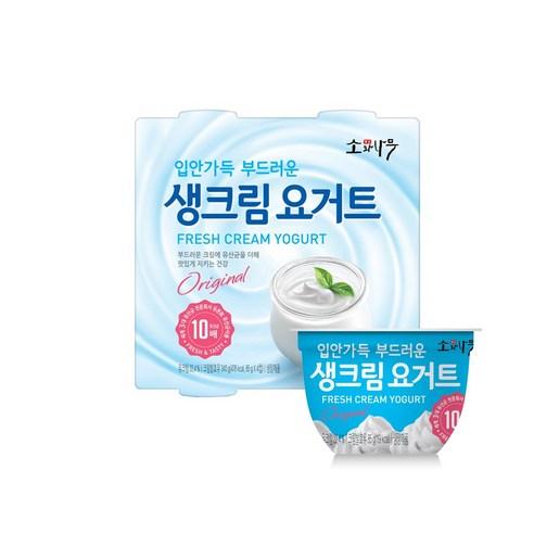 동원 소와나무 생크림 요거트 85g, 85g, 8개 - 우유/요구르트 | 쿠팡