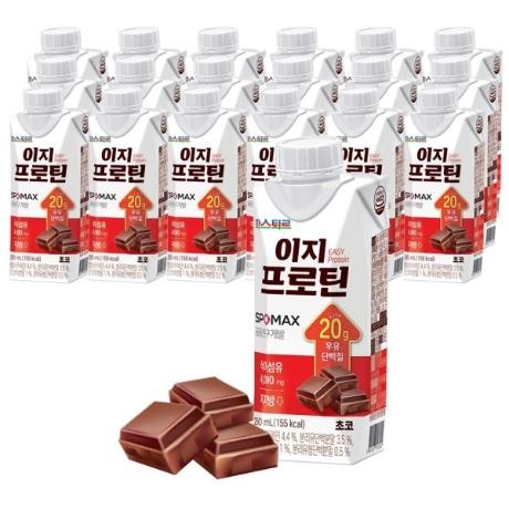 [보리보리]파스퇴르  스포츠드링크 이지프로틴 초코250mlx18팩_P312131762