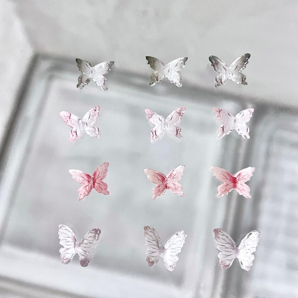 란틸 • [월간 나비 10월] 3개입 키치 나비 네일파츠 네일재료