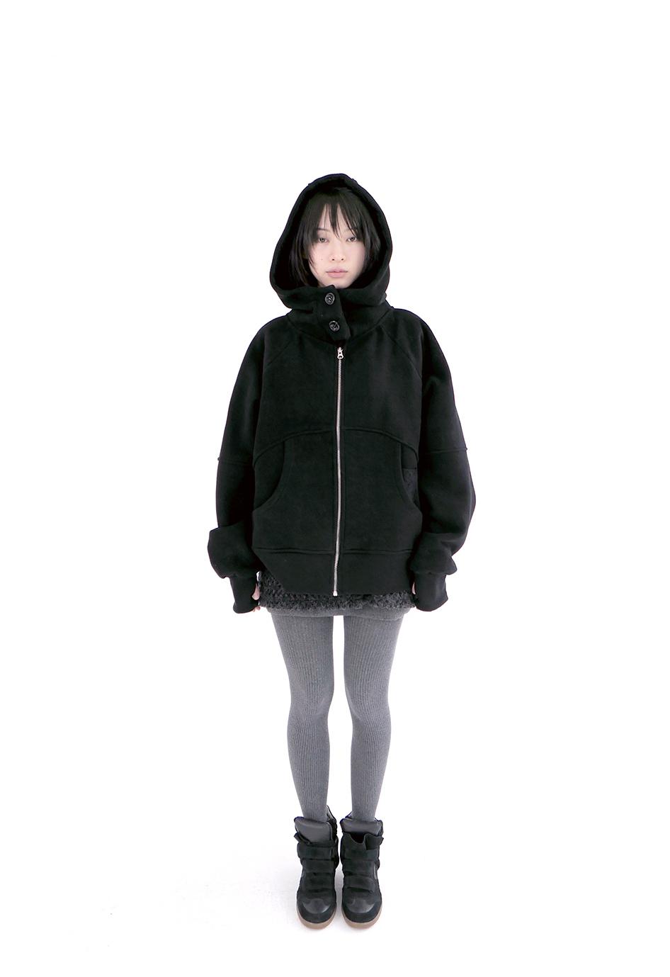 [BR] winter eggshell hoodie jk (love beam)