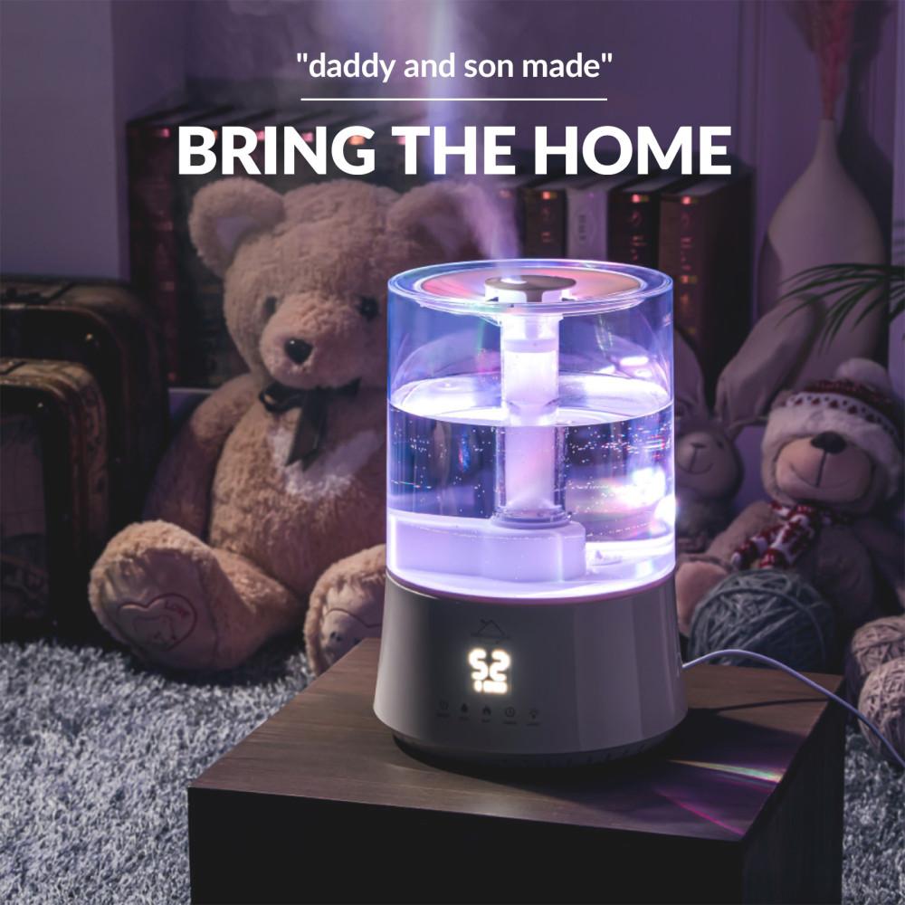 브링더홈 대용량 복합식 가습기 세척쉬운 통세척 신생아 아기 비염