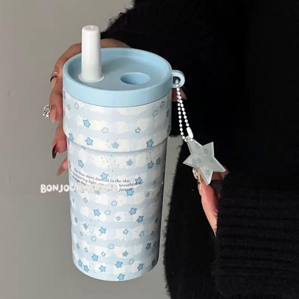 저녁별 텀블러 빨대텀블러 500ml