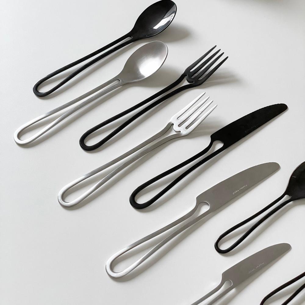 (당일/무료배송) 밧드야 마틴 밥티스트 아웃라인 커트러리 디저트스푼