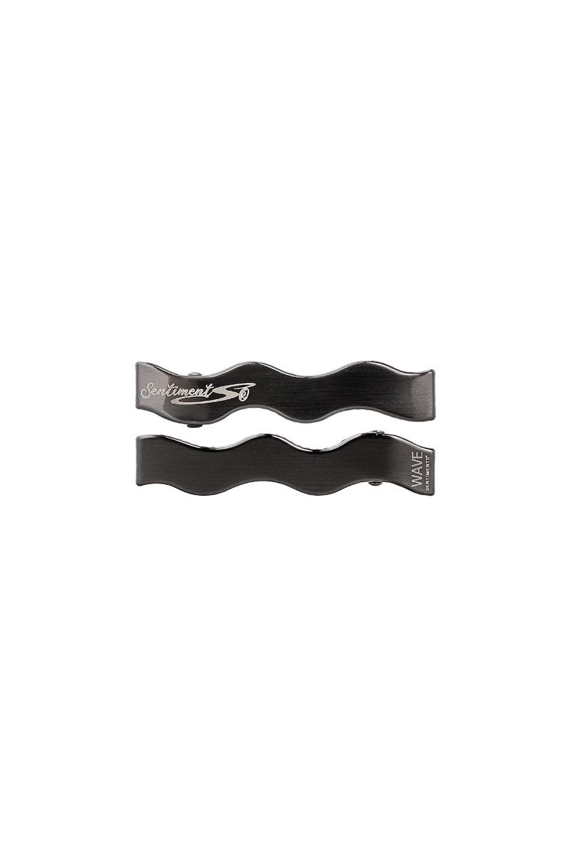 NO.425 [BLACK] WAVE HAIR PIN 2SET