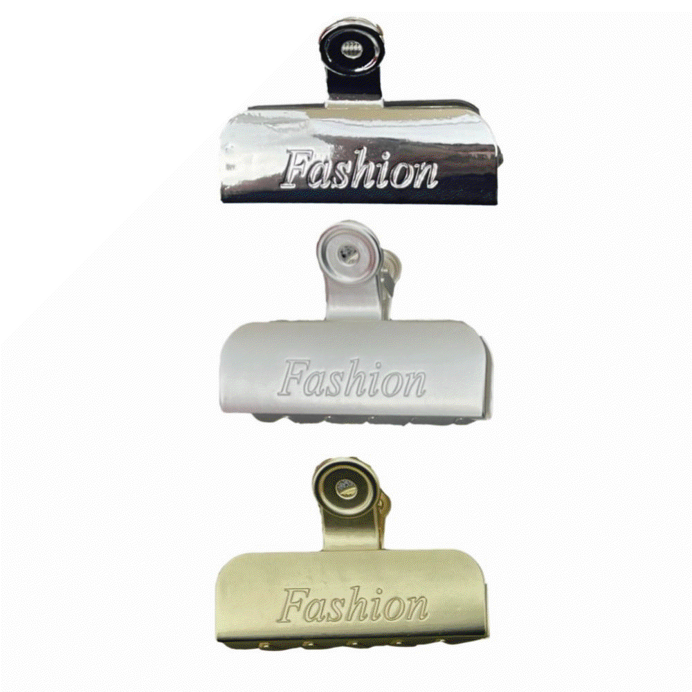 유니크 메탈 무광 유광 클립 집게핀 / 실버 골드 올림머리 묶음머리 반묶음 머리 헤어 핀 삔  / 빈티지 데일리 포인트 심플 선물